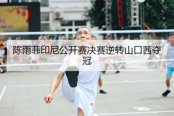 陈雨菲印尼公开赛决赛逆转山口茜夺冠